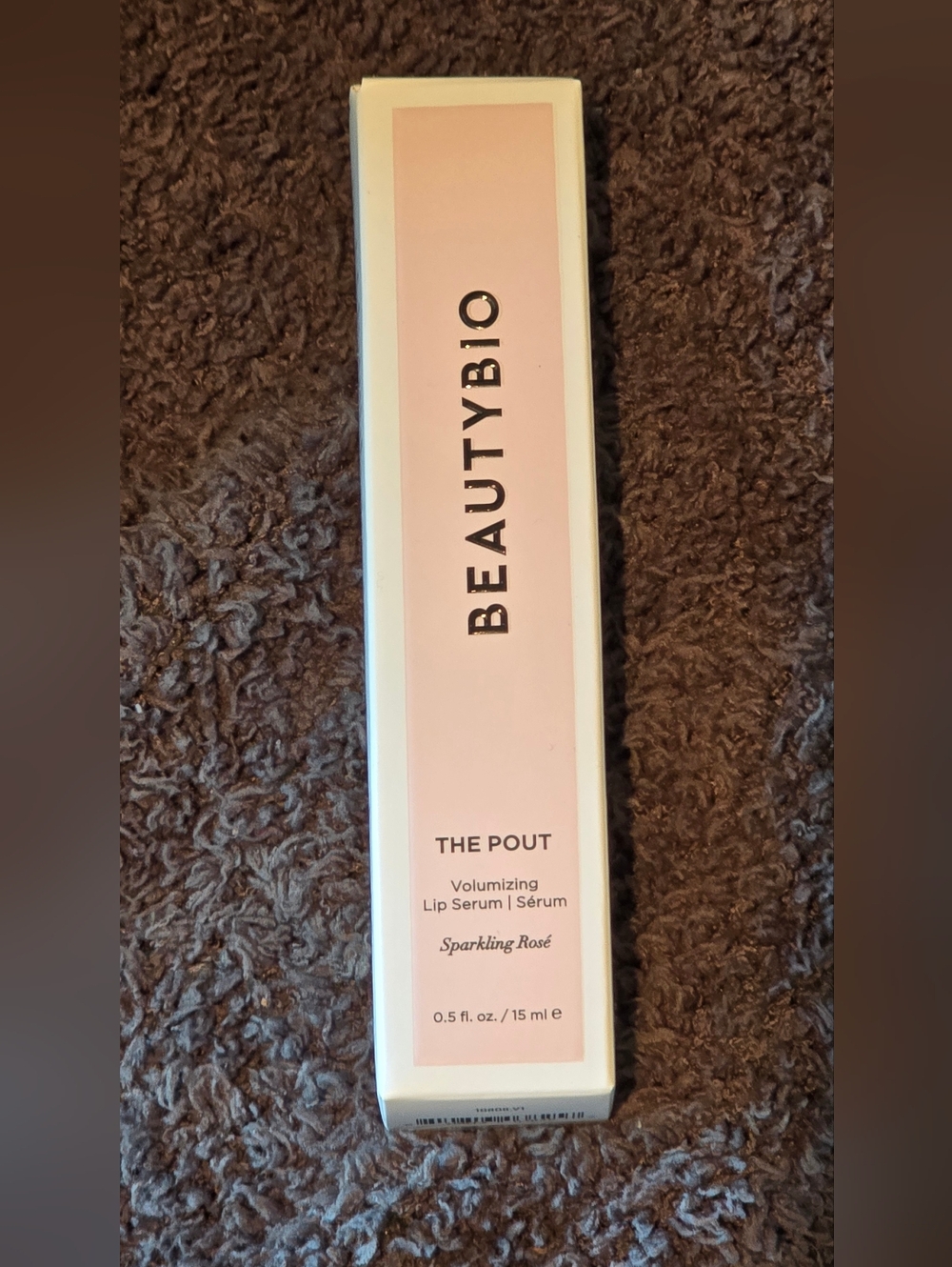 BeautyBio The Pout Volumizing Lip Serum - 15ml Sparkling Rosé NEW